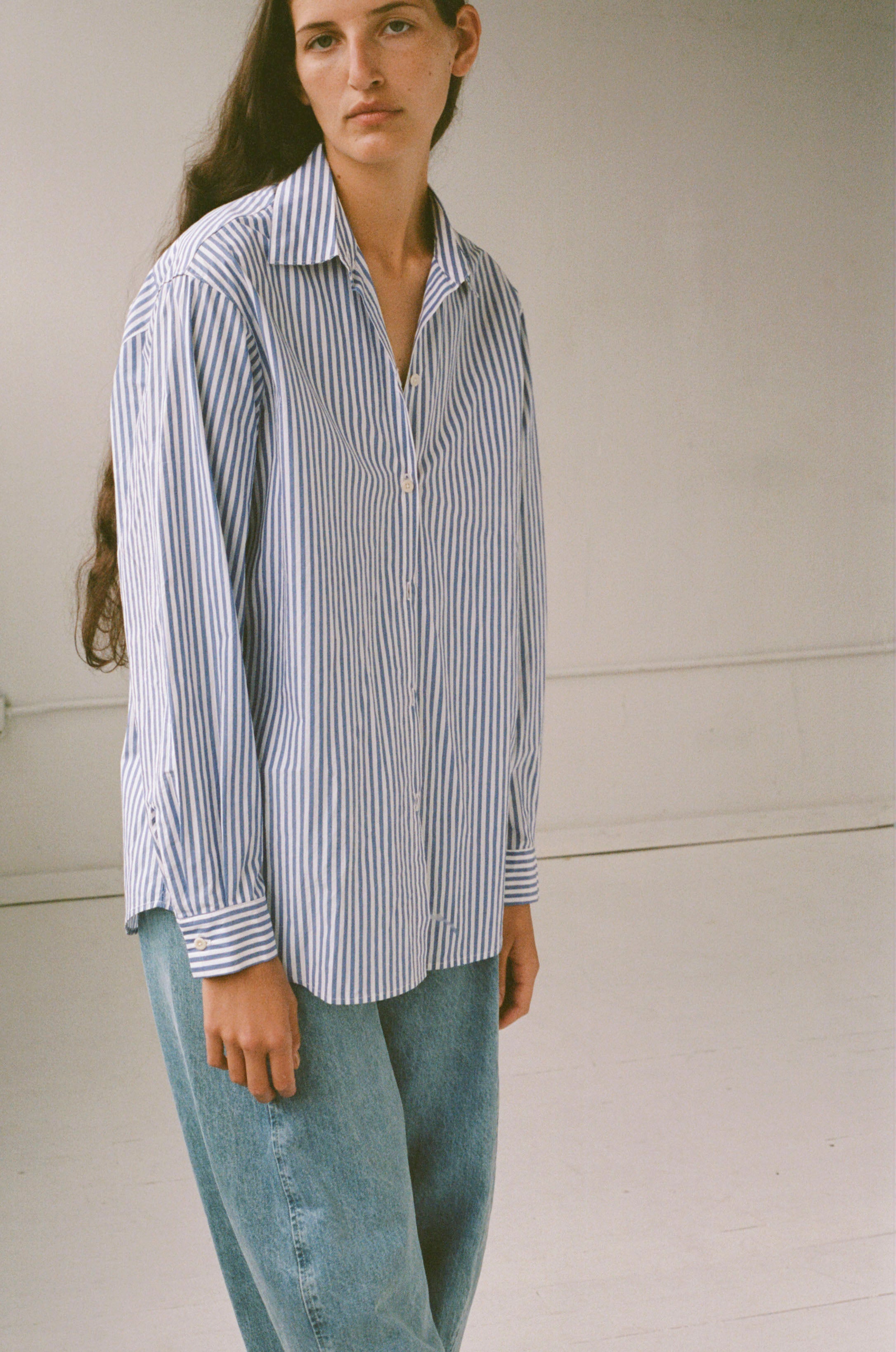 Thumbnail image of Classic Button Down in Stripe